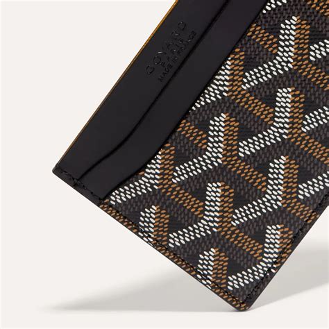 mens goyard card case|goyard st sulpice card holder.